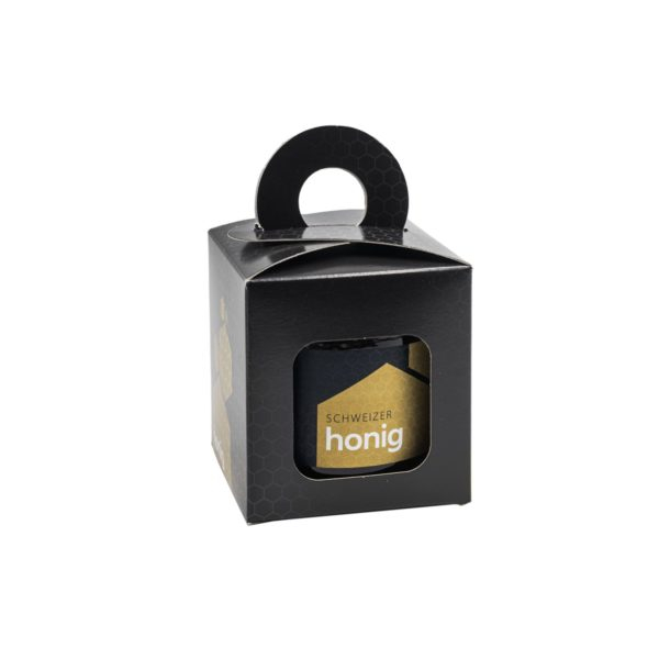 Geschenkpackung schwarz / gold 1 x 250g